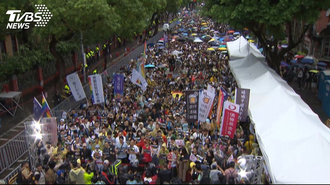 Taiwan’s unequal stance on same-sex marriage stirs dispute (TVBS News)