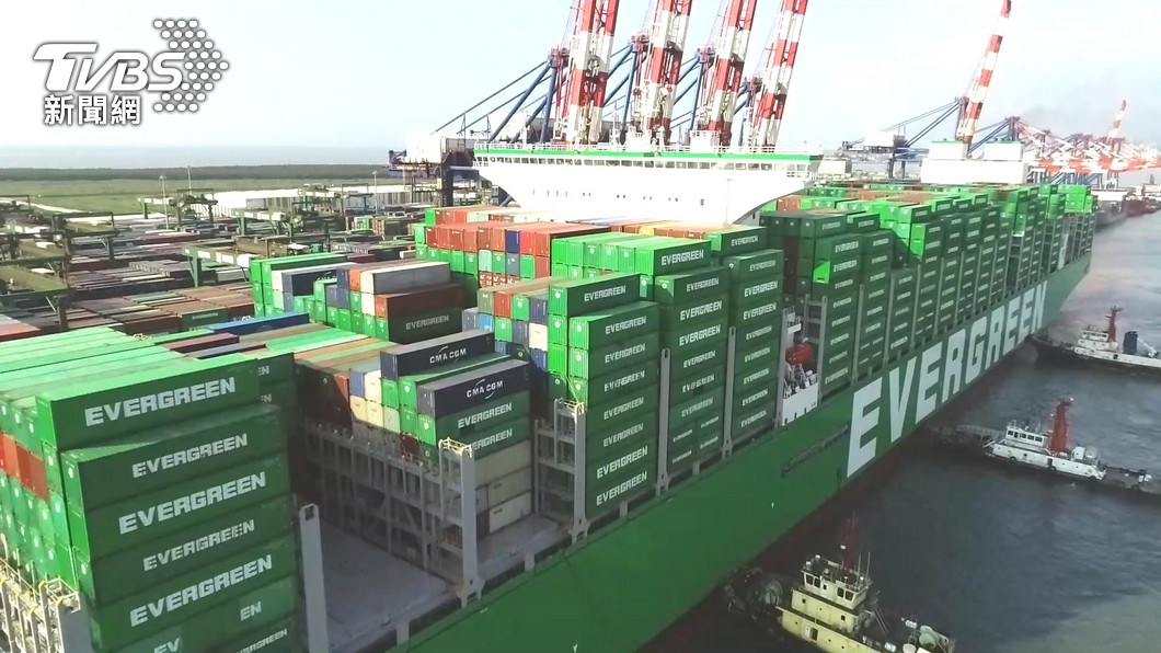 Evergreen Marine to raise shipping rates in 2024 (TVBS News)