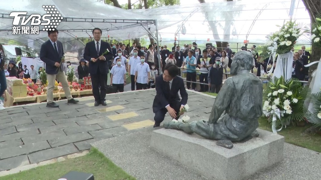 Vice President Lai honors Yoichi Hatta at memorial in Tainan (TVBS News)