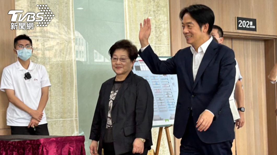 DPP presidential candidate remains silent on Terry Gou’s recent presidential bid announcement. (TVBS