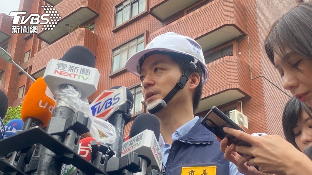 Taipei Mayor Chiang Wan-an defends city government, confirming inspections detected no abnormalities
