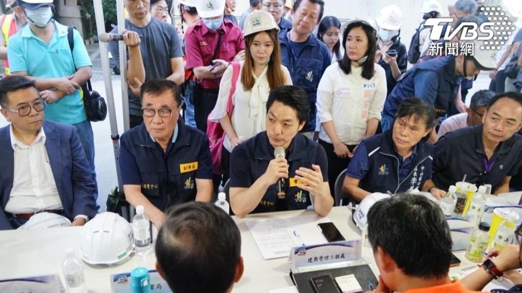 Taipei mayor moves to resolve Dazhi building subsidence (TVBS News)