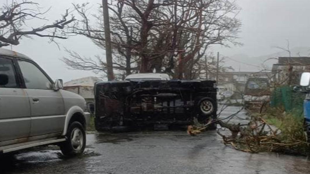 Typhoon Koinu breaks wind speed record in Taiwan (Photo courtesy of Lai Kun-cheng)