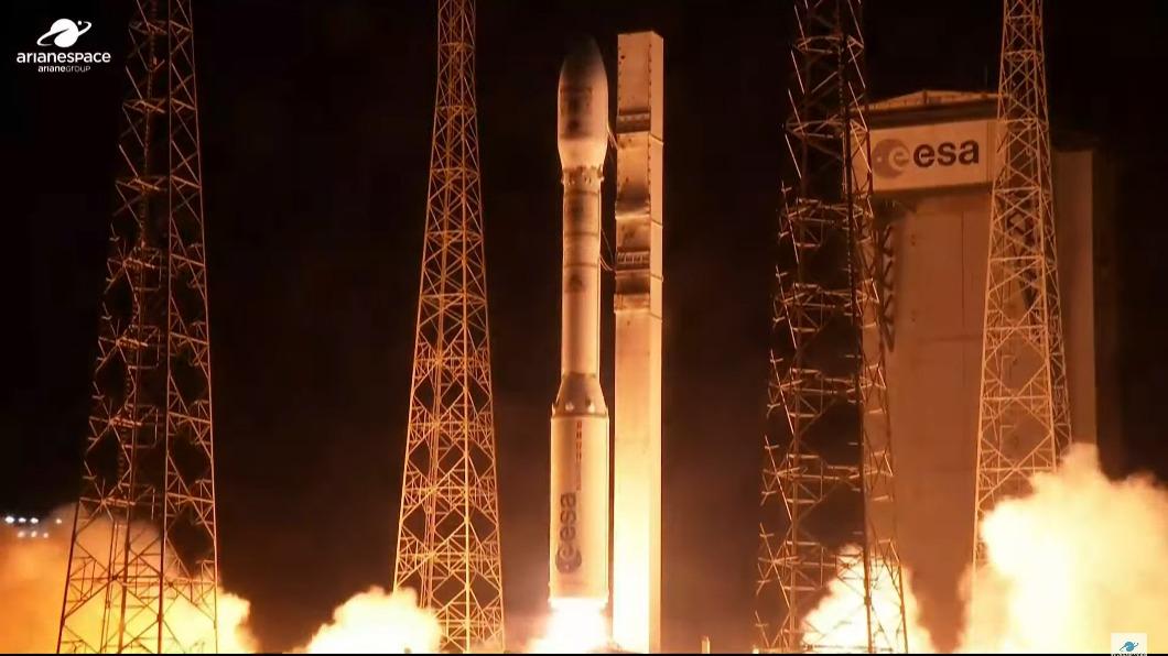 Taiwan’s Triton weather satellite successfully launched (Courtesy of Arianespace)
