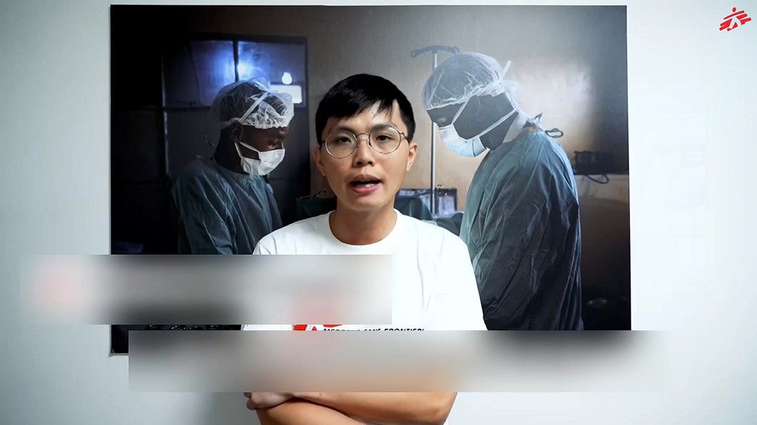 Taiwanese doctor joins frontline efforts in Gaza (Courtesy of Doctors Without Borders)
