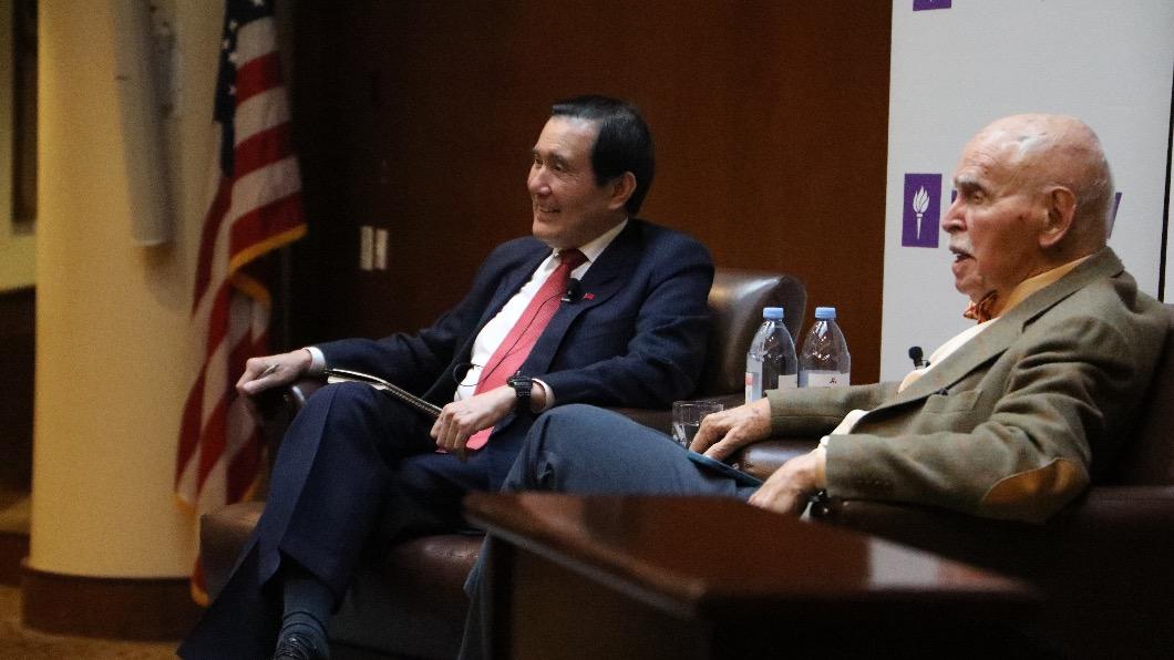 Ma Ying-jeou urges global support for cross-strait dialogue (Courtesy of Ma Ying-jeou’s office)