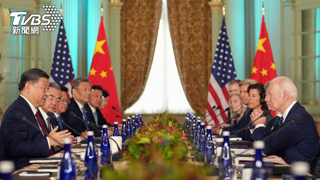 Chinese President calls for US to address ’Taiwan issue’  (TVBS News)