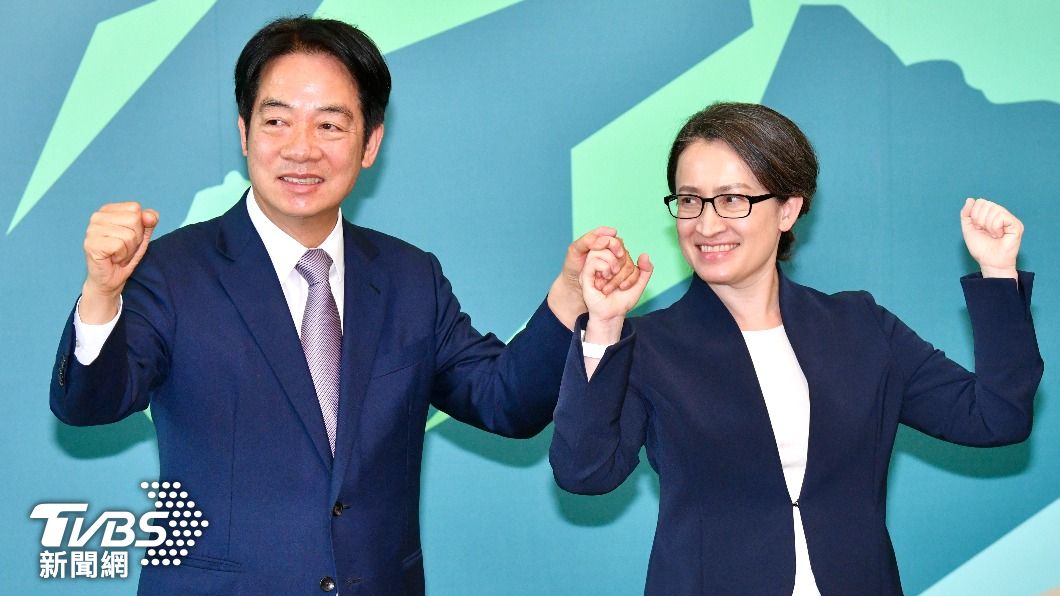 Lai and Hsiao promise to guide Taiwan towards unity (TVBS News)