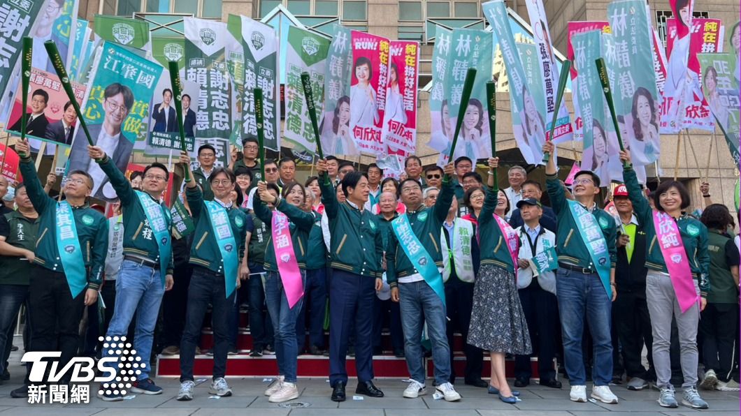 DPP’s Lai eyes ＂Home Run＂ with 8 Taipei legislative bids (TVBS News)