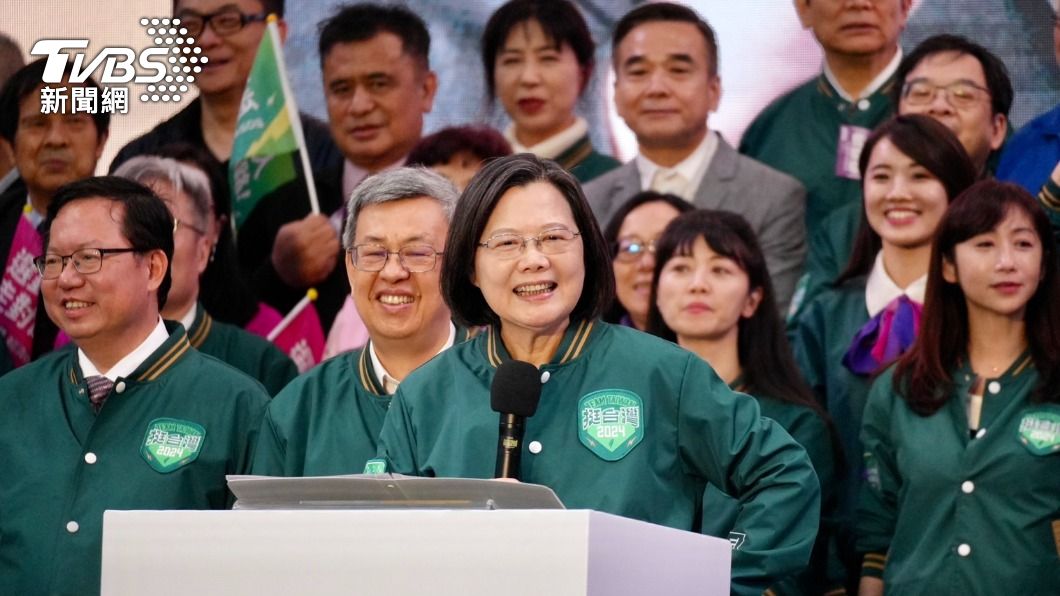 President Tsai cites Taiwan’s key role (TVBS News)