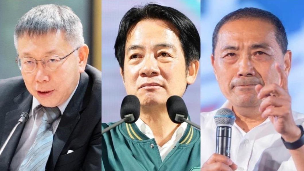 Taiwan’s election stirs global watch (Courtesy of Ko, Lai, and Hou’s Facebook accounts)