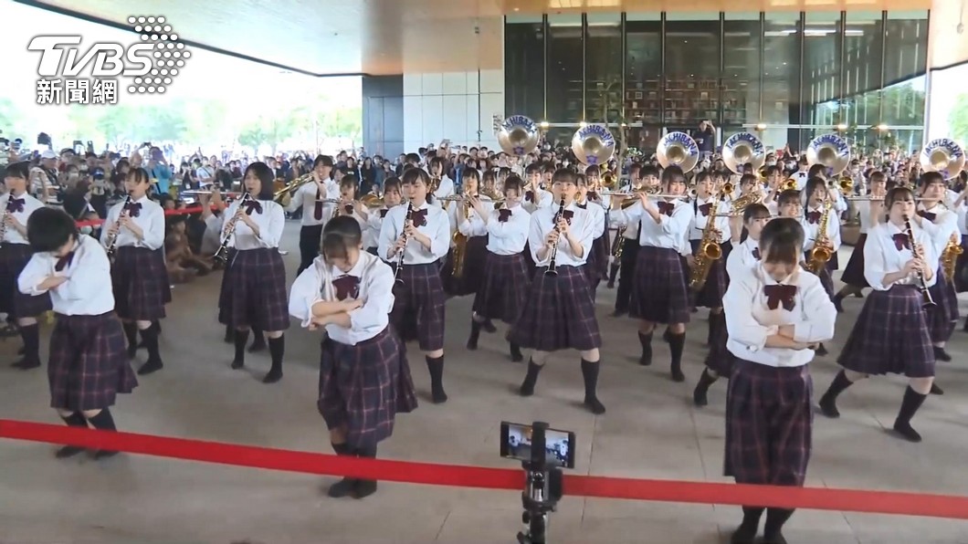 Orange Devils band returns to enthrall Taiwan fans (TVBS News)