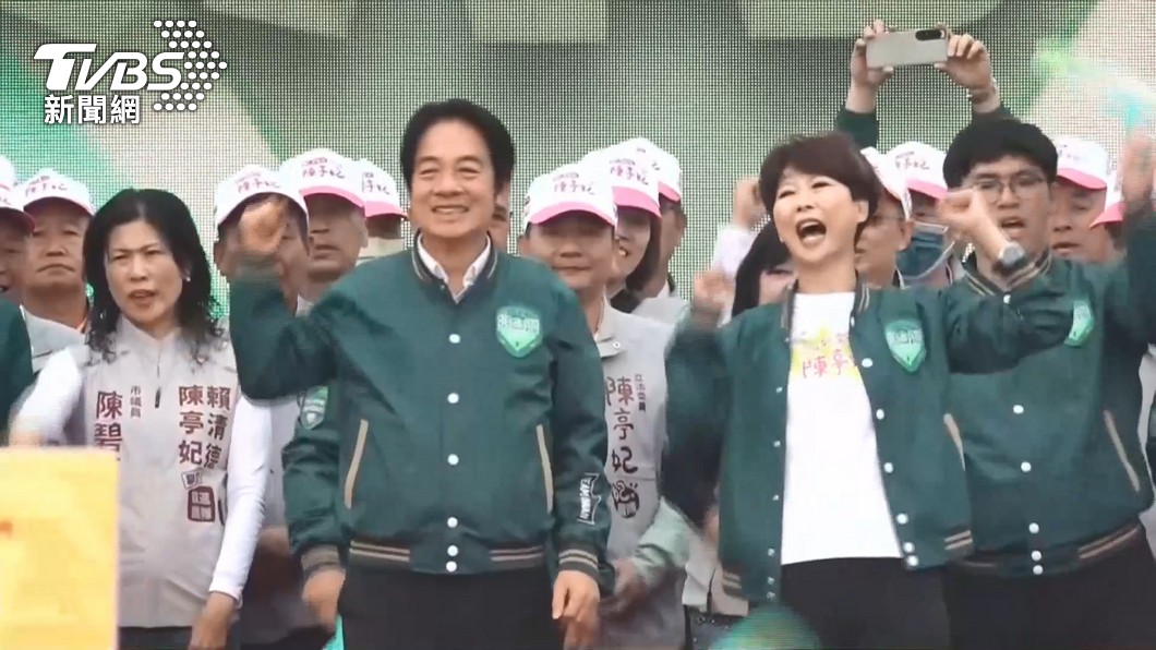 DPP’s Lai rallies support in Tainan, counters KMT criticism (TVBS News)