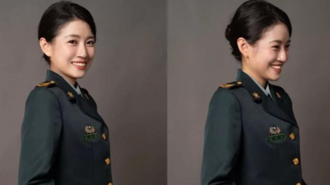 Taiwanese female soldier gains online admiration (Courtesy of Instagram@eunice830220)