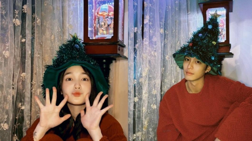 Gingle Wang and Tsao Yu-ning share a sweet photo (Courtesy of Wang’s and Tsao’s Instagram)