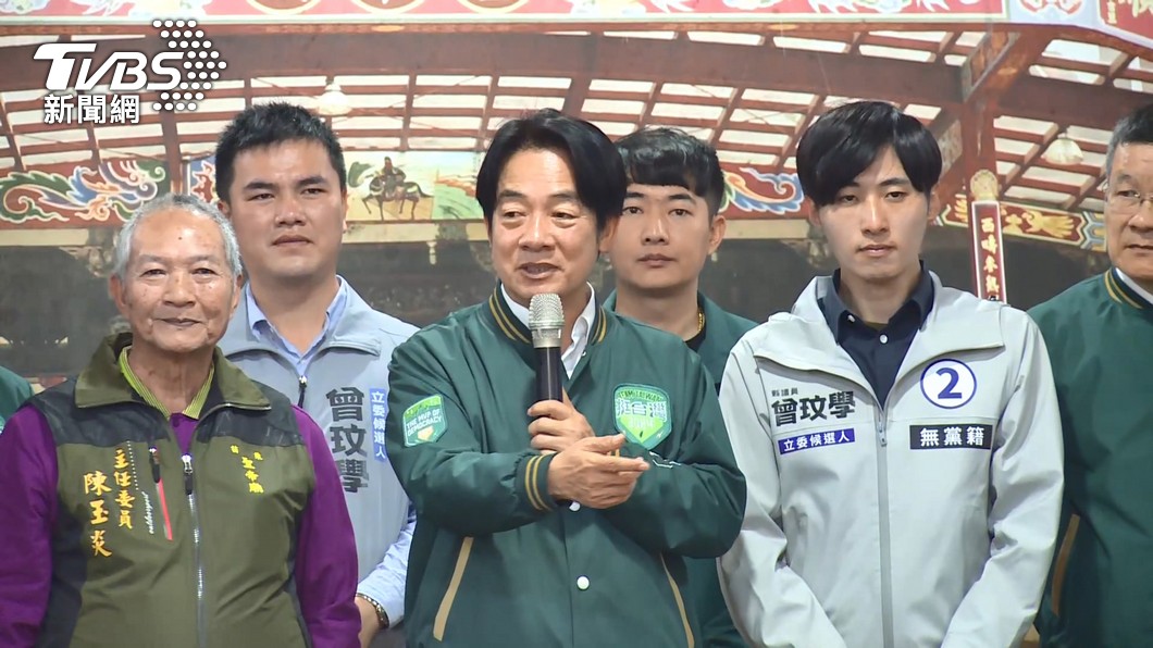 DPP’s Lai Ching-te vows to make Miaoli a tech hub (TVBS News)