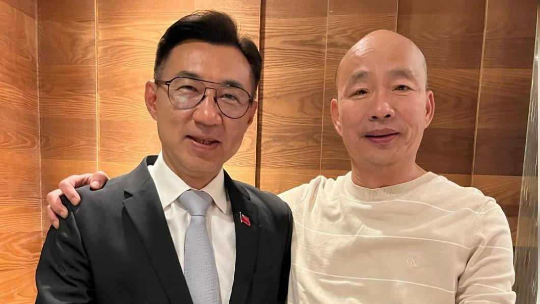 Han Kuo-yu joins forces with Johnny Chiang in legislature (Han Kuo-yu/FB)