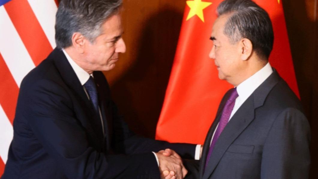 Wang Yi calls for end to sanctions (Courtesy of Fox via TVBS News)