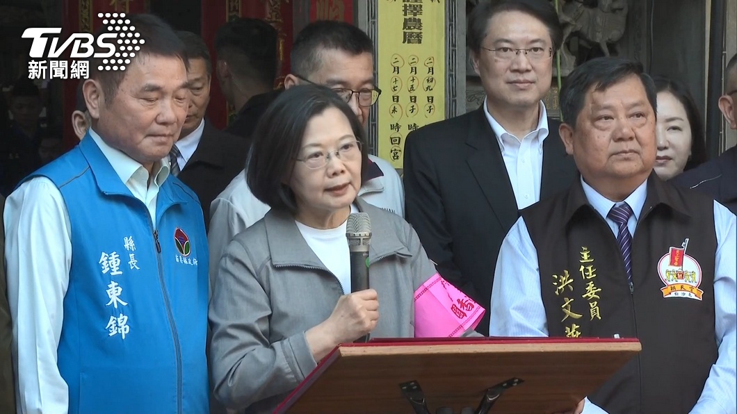 President Tsai joins record-breaking Matsu pilgrimage (TVBS News)
