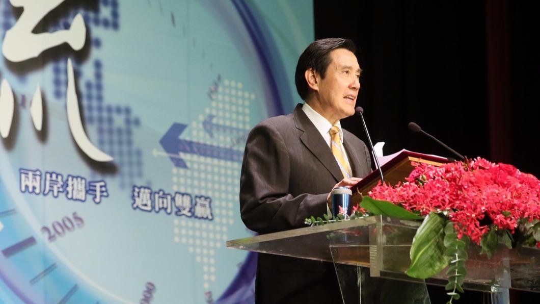 Ma’s China visit draws government eye (Courtesy of Ma Ying-jeou’s Facebook)