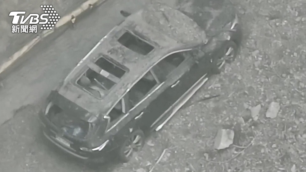 Drone footage captures aftermath of Hualien earthquake