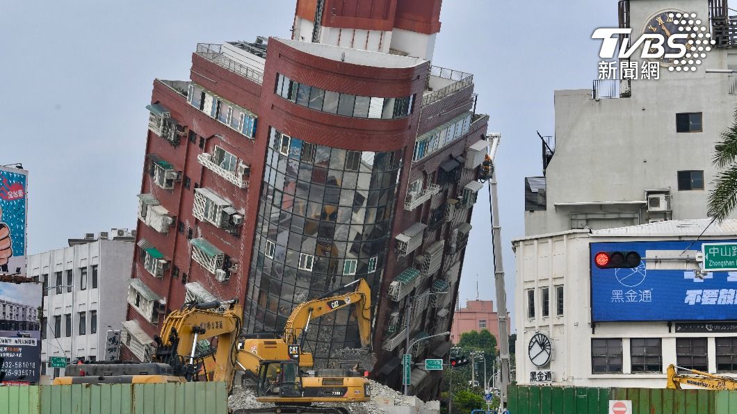 Aftershocks decrease daily following Hualien M7.2 quake (TVBS News)