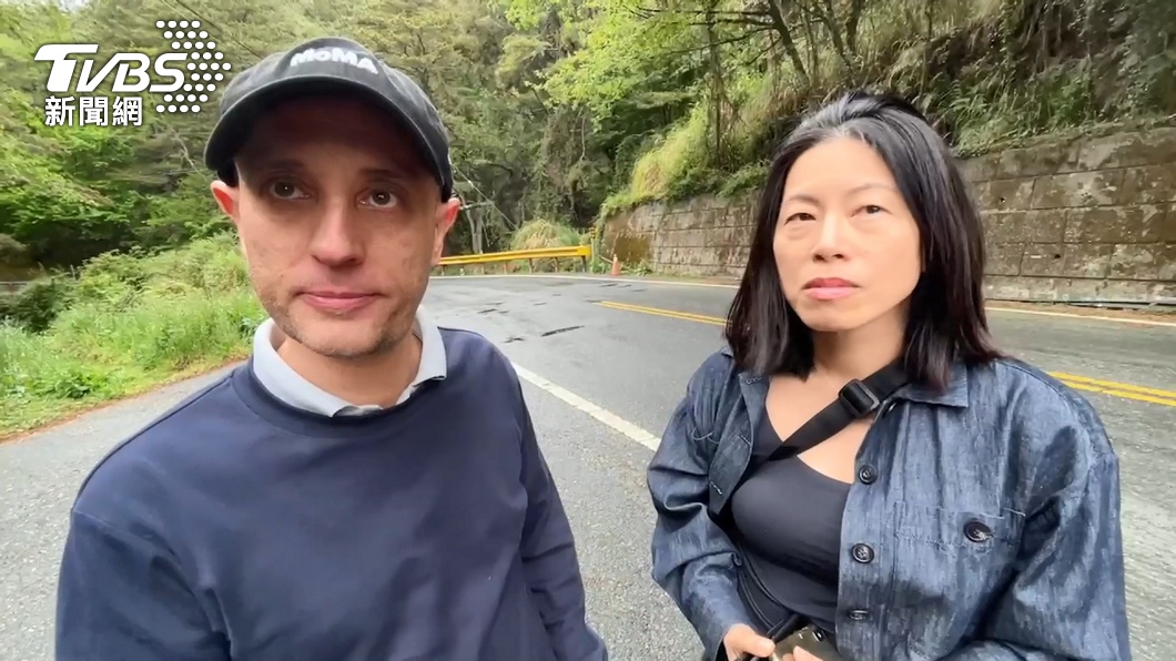 Greek tourist saves 12 in Taiwan earthquake rockslide (TVBS News)