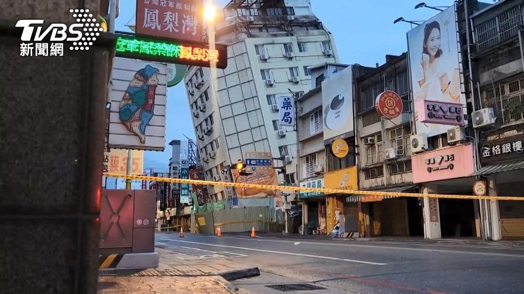 Two Hualien hotels at risk of collapse (TVBS News)