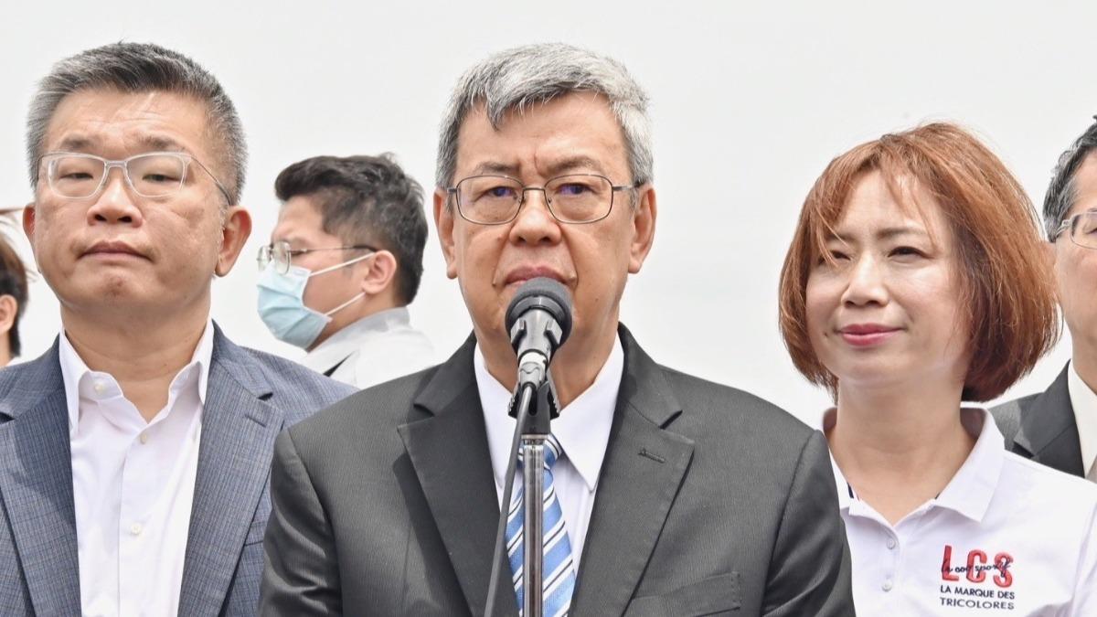 Premier calls for unity at presidential inauguration (Courtesy of the Executive Yuan)