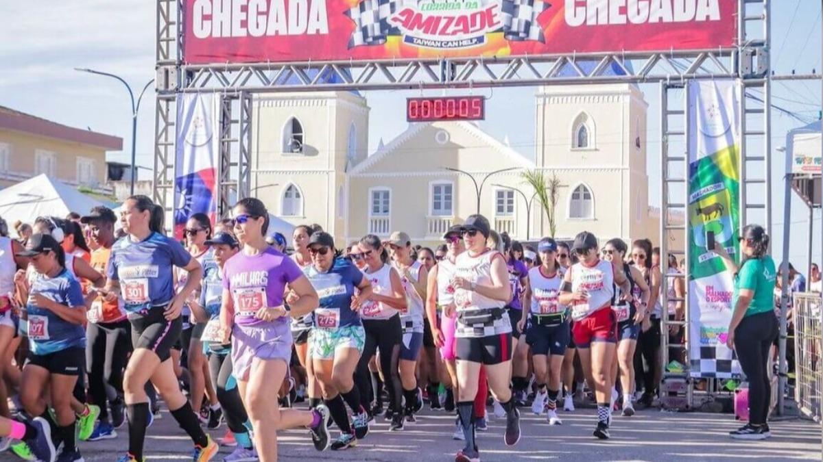 Sergipe hosts Run for Taiwan to support WHA bid (Courtesy of Taipei Economic and Cultural Office i