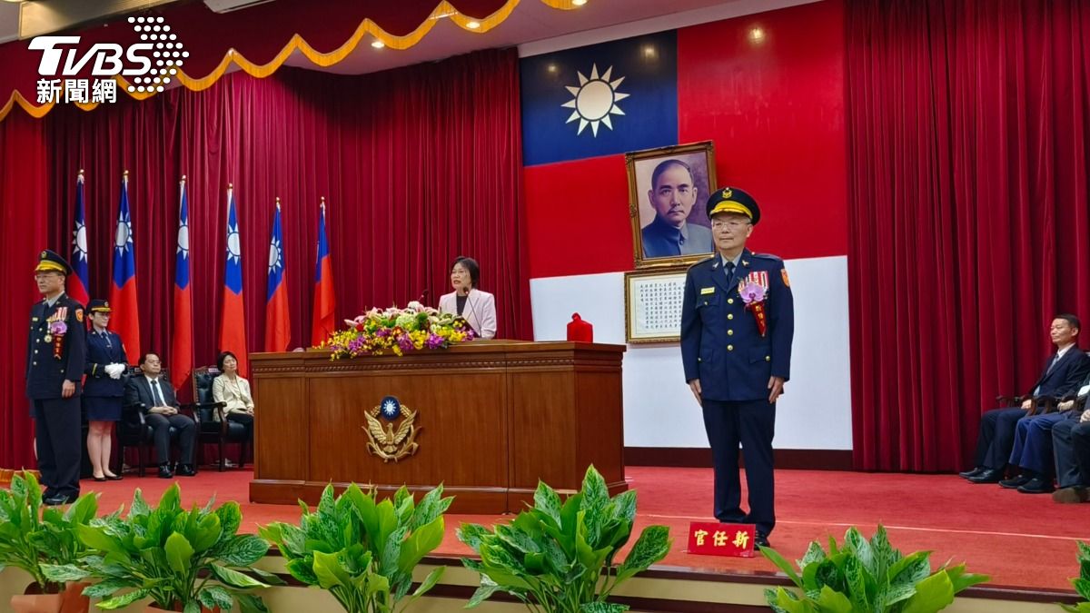 New police chief vows to fight fraud, protect citizens (TVBS News)