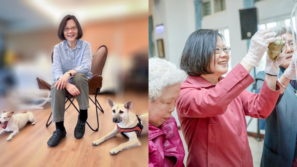 Tsai Ing-wen steps out for first time since leaving office (Courtesy of Tsai’s Facebook)