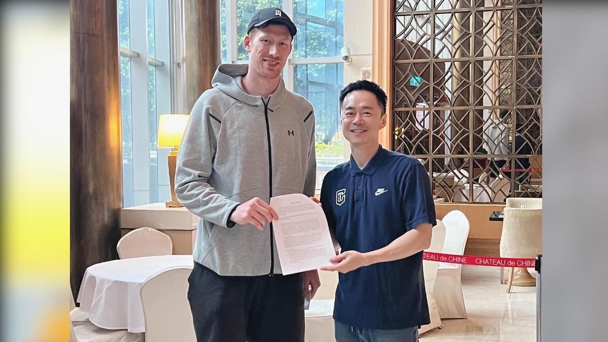 Gilbeck to become Taiwan’s 3rd naturalized basketball player (Courtesy of Chinese Taipei Basketball