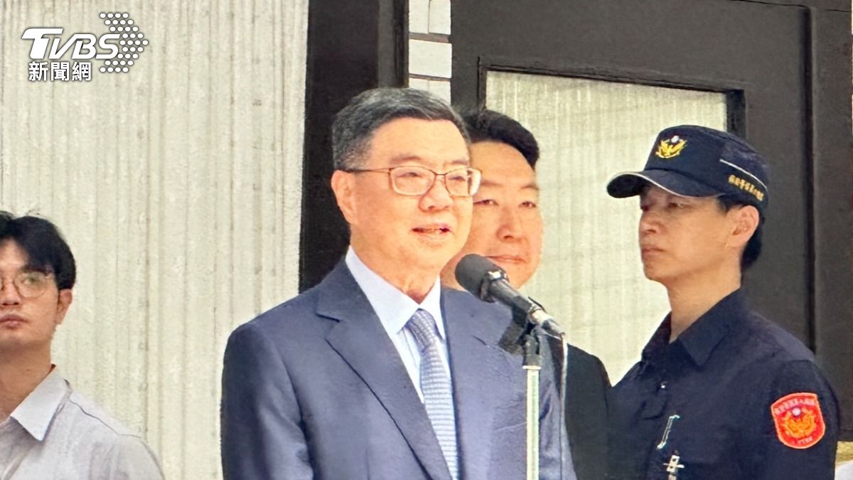 Taiwan’s premier reaffirms equal status with China (TVBS News)