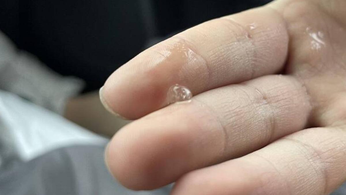 Hailstorm hits Hehuan Mountain (Courtesy of Hehuan Mountain Dark Sky Park Yuanfeng Observatory)