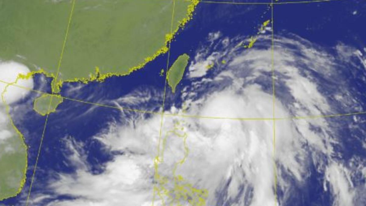 Typhoon Gaemi disrupts Taiwan’s Han Kuang military drills (Screengrab from CWA)