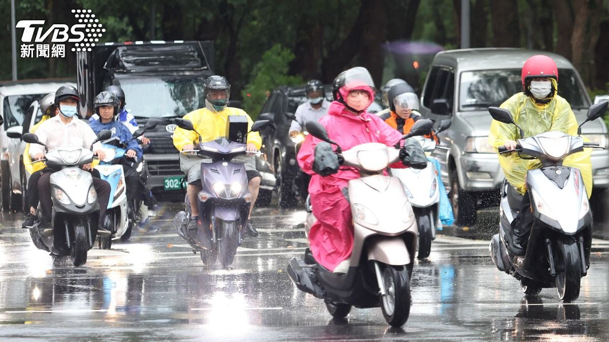 Rainfall to intensify Thursday afternoon (TVBS News)