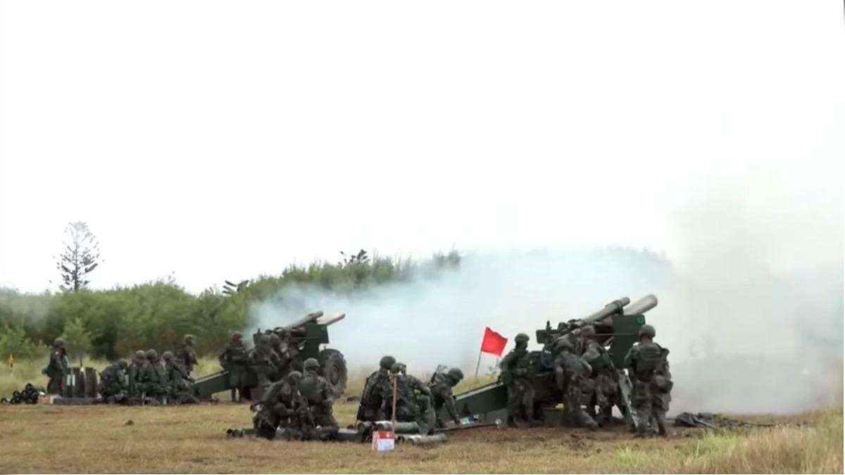 Taiwan’s military persists with drills amid Typhoon Gaemi (TVBS News)