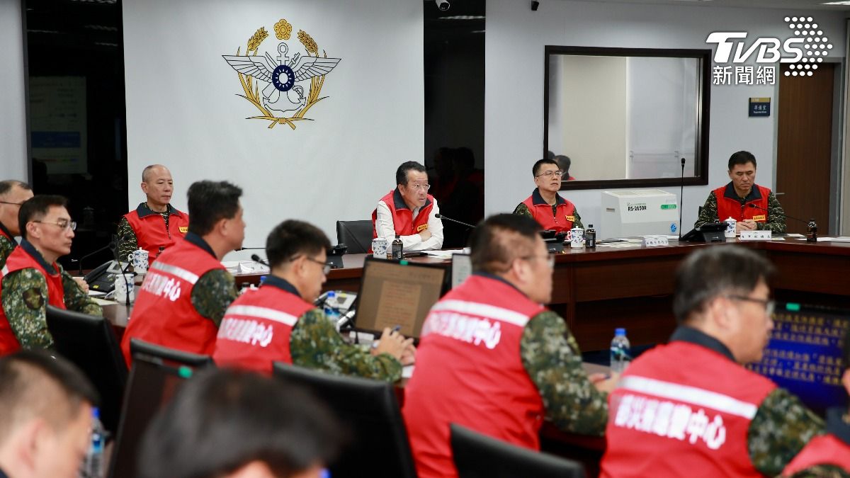 Taiwan ramps up disaster prep for Typhoon Gaemi (Courtesy of the MND)