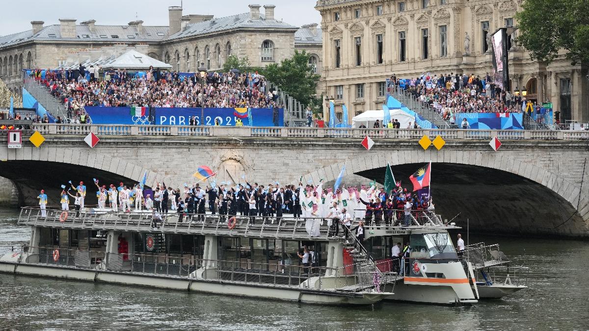 Paris Olympics 2024 opens with a splash on the Seine(Courtesy of Chinese Taipei Olympic Committee)