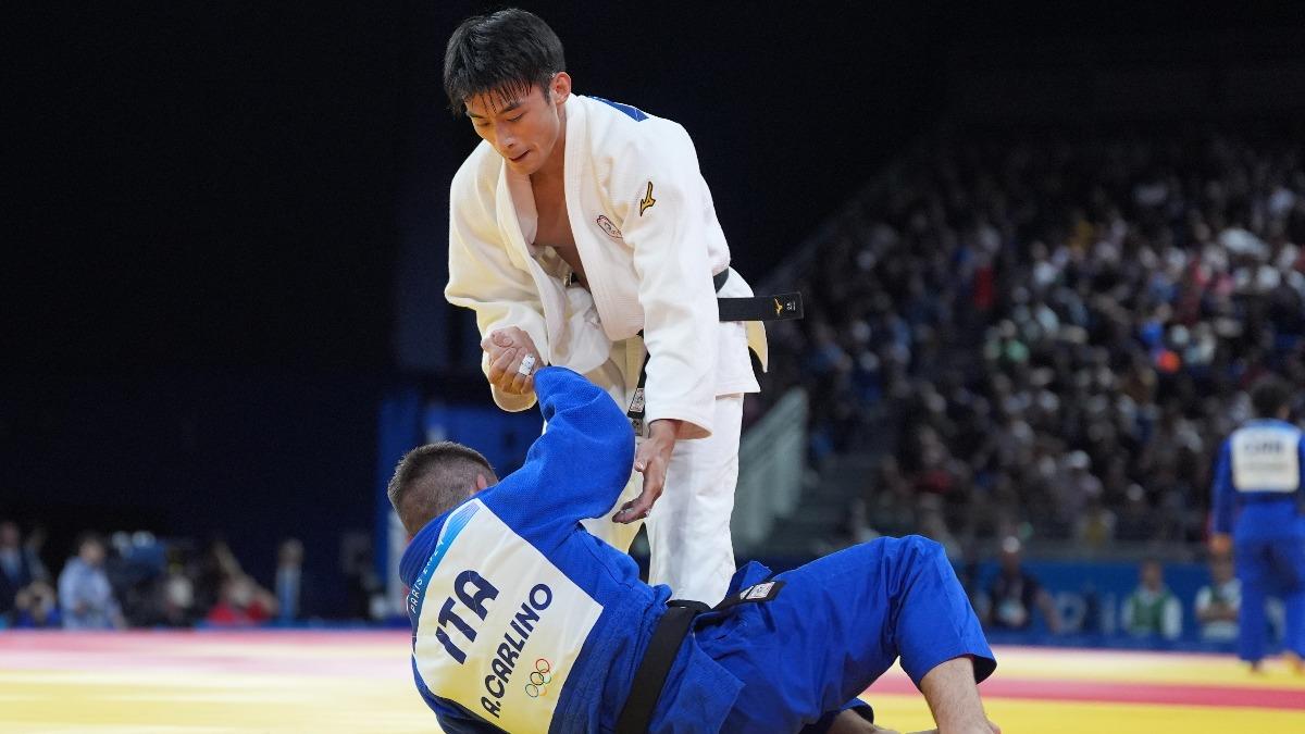Yang Yung-wei reaches quarterfinals in Olympics judo (Courtesy of Chinese Taipei Olympic Committee)