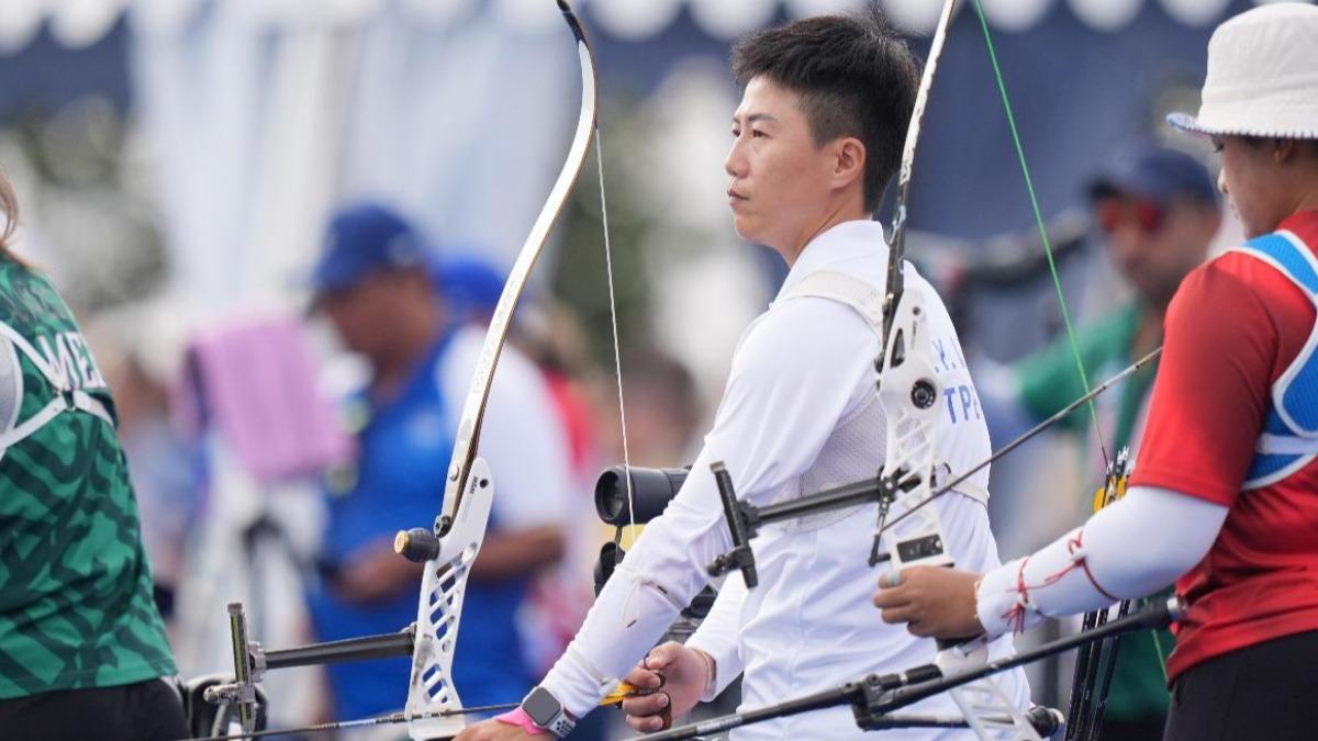 Taiwan’s women archers outshoot US, advance to quarterfinals (Courtesy of CTOC)