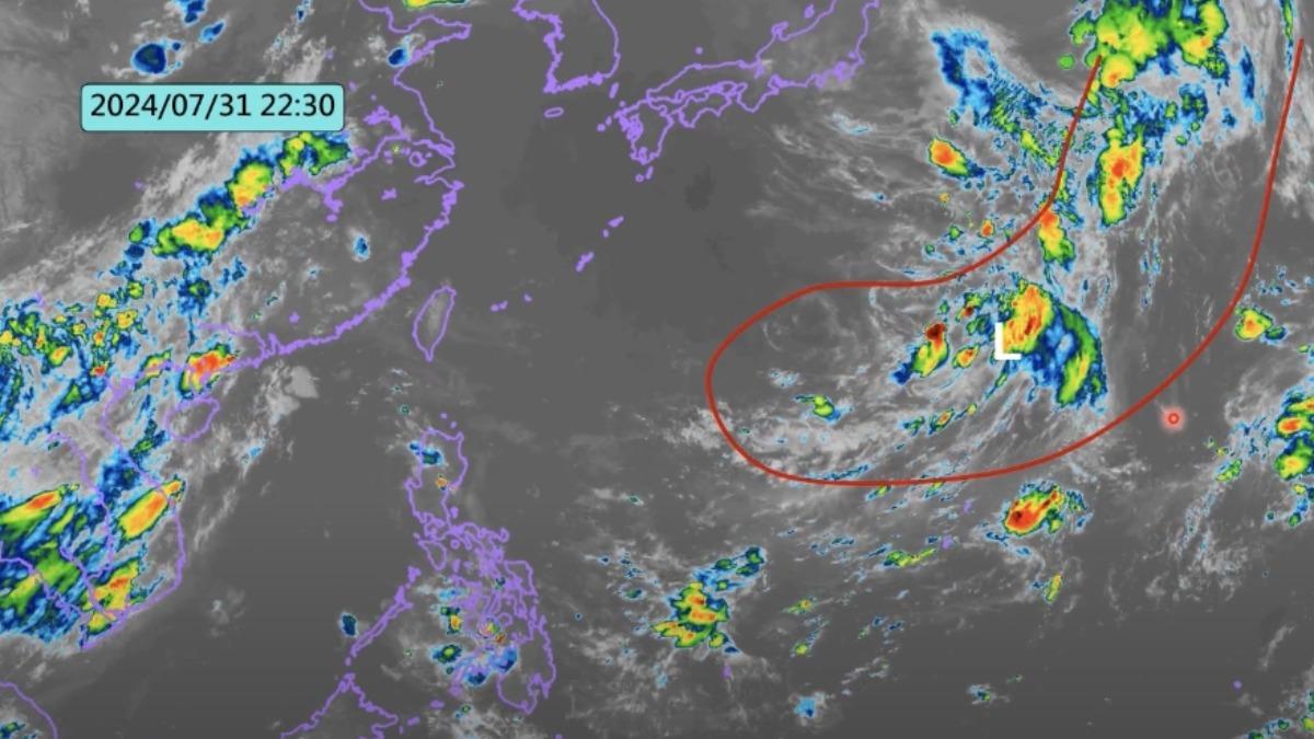 Taiwan braces for afternoon storms (Courtesy of Chia Hsin-hsing’s Facebook)