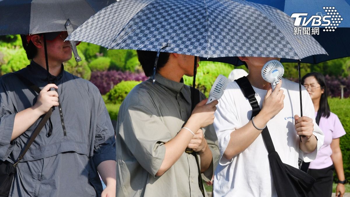 Heat advisory issued for Taipei area (TVBS News)