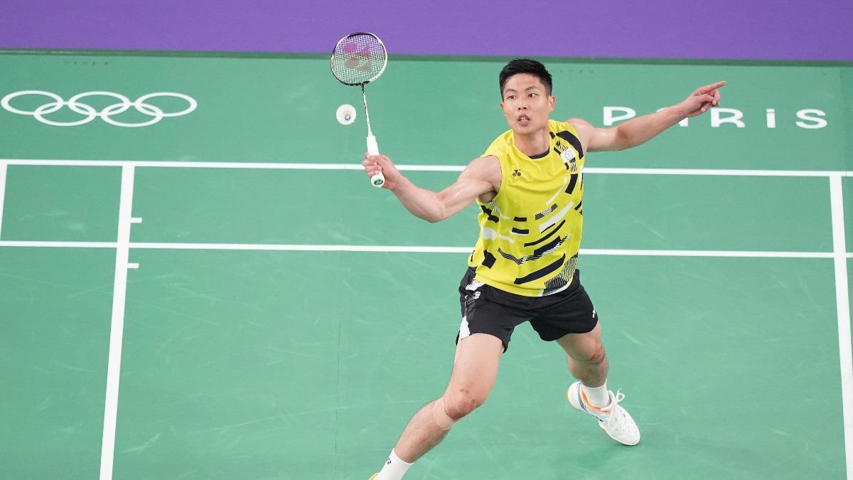 Taiwan’s Chou Tien-chen exits Olympics in quarterfinals (Courtesy of CTOC)