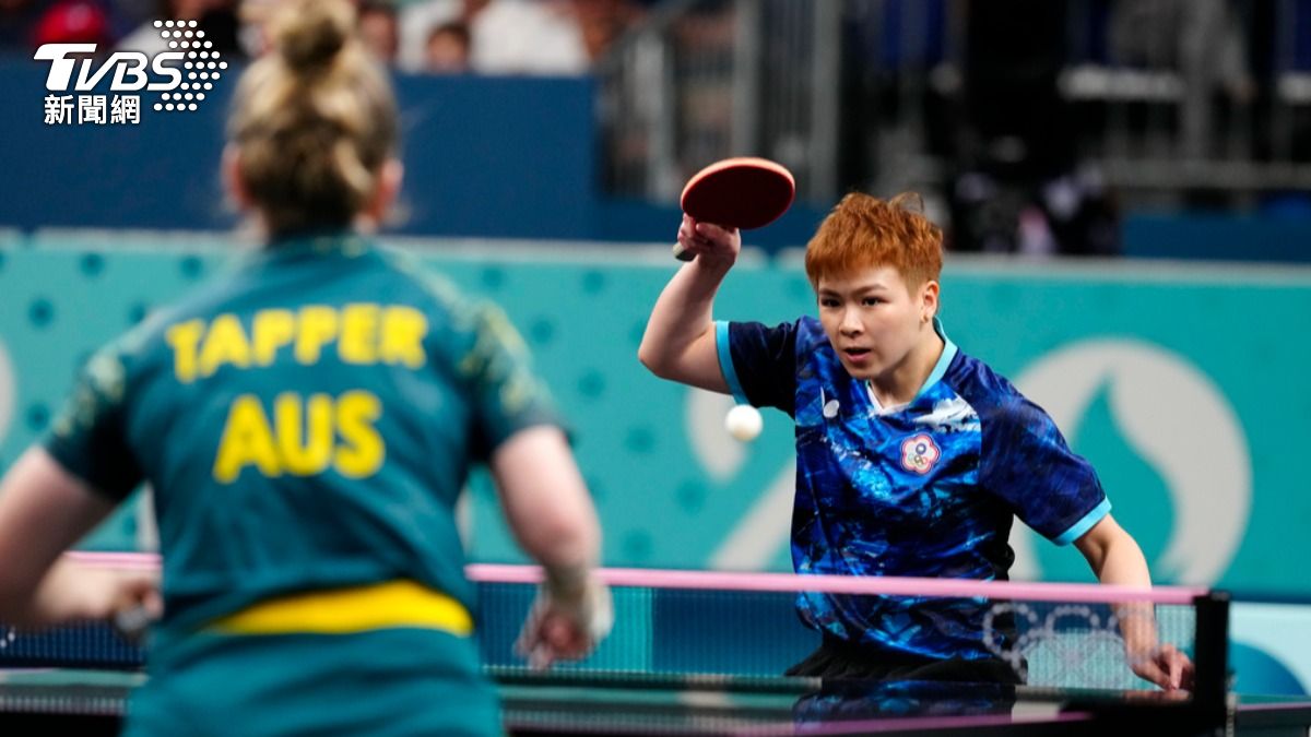 Taiwan table tennis women’s team advance to quarterfinals (TPG PHOTO)