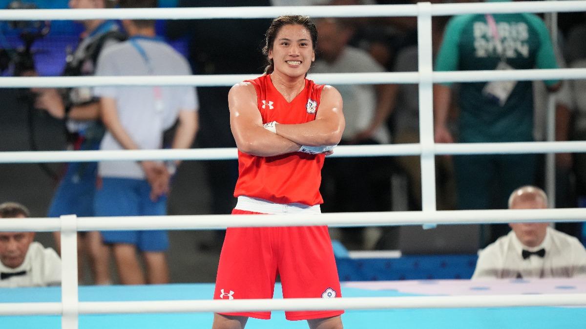 Taiwanese boxer Chen Nien-chin (Courtesy of Chinese Taipei Olympic Committee)