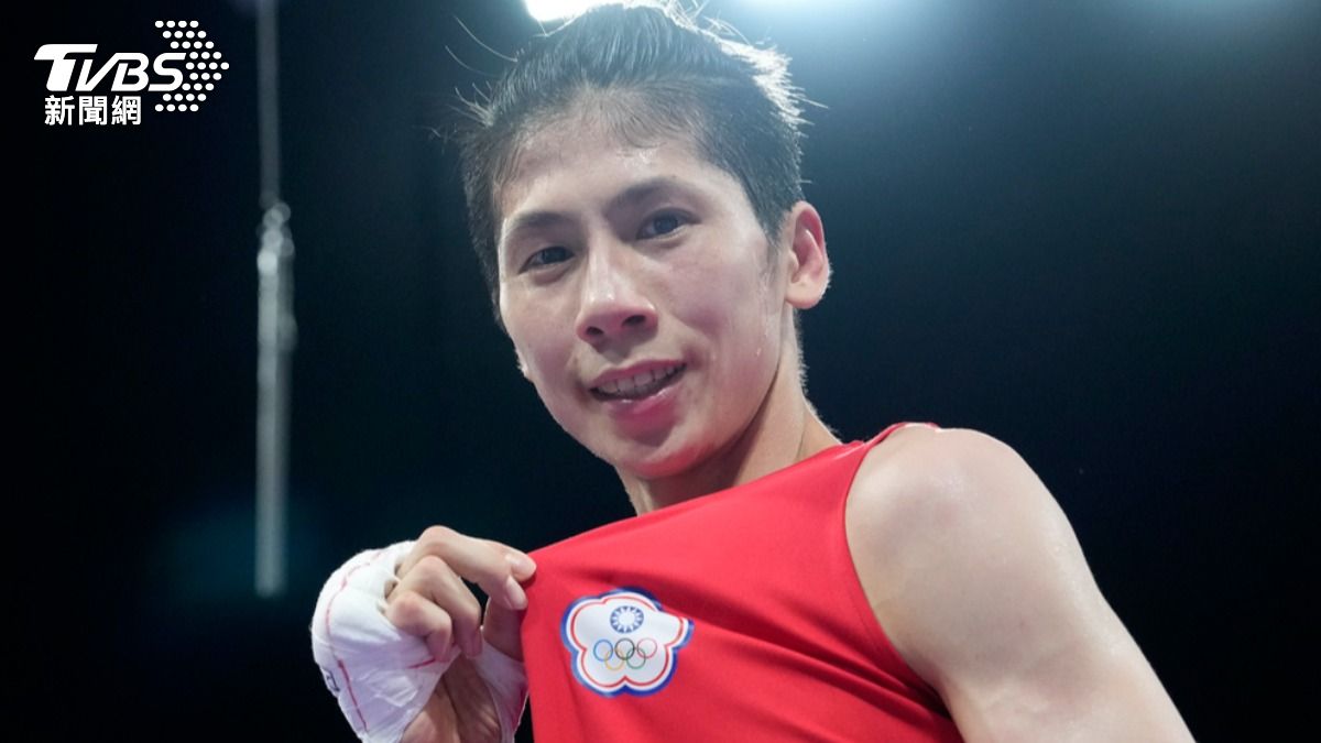 Taiwanese boxer Lin Yu-ting (TPG PHOTO)