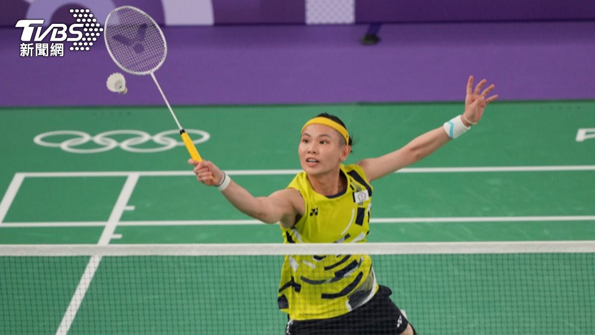 Taiwanese badminton player Tai Tzu-ying (TPG PHOTO)