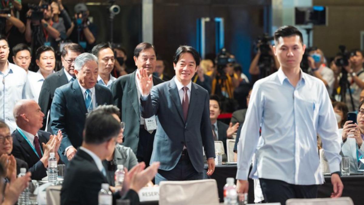 Lai Ching-te attended the opening ceremony of the Ketagalan Forum (Courtesy of Presidential Office)